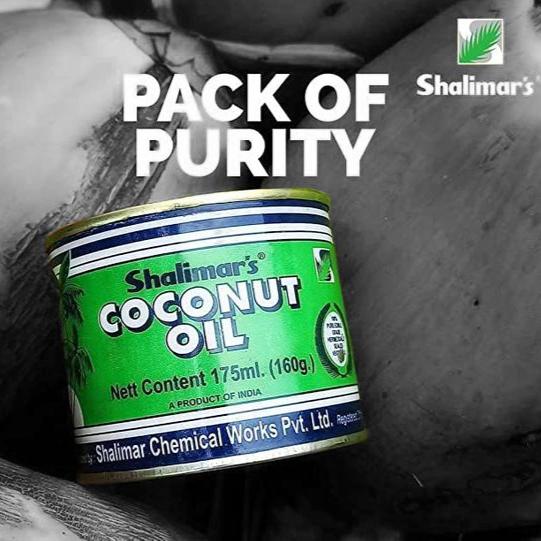 Shalimar's Coconut Oil (Tin)