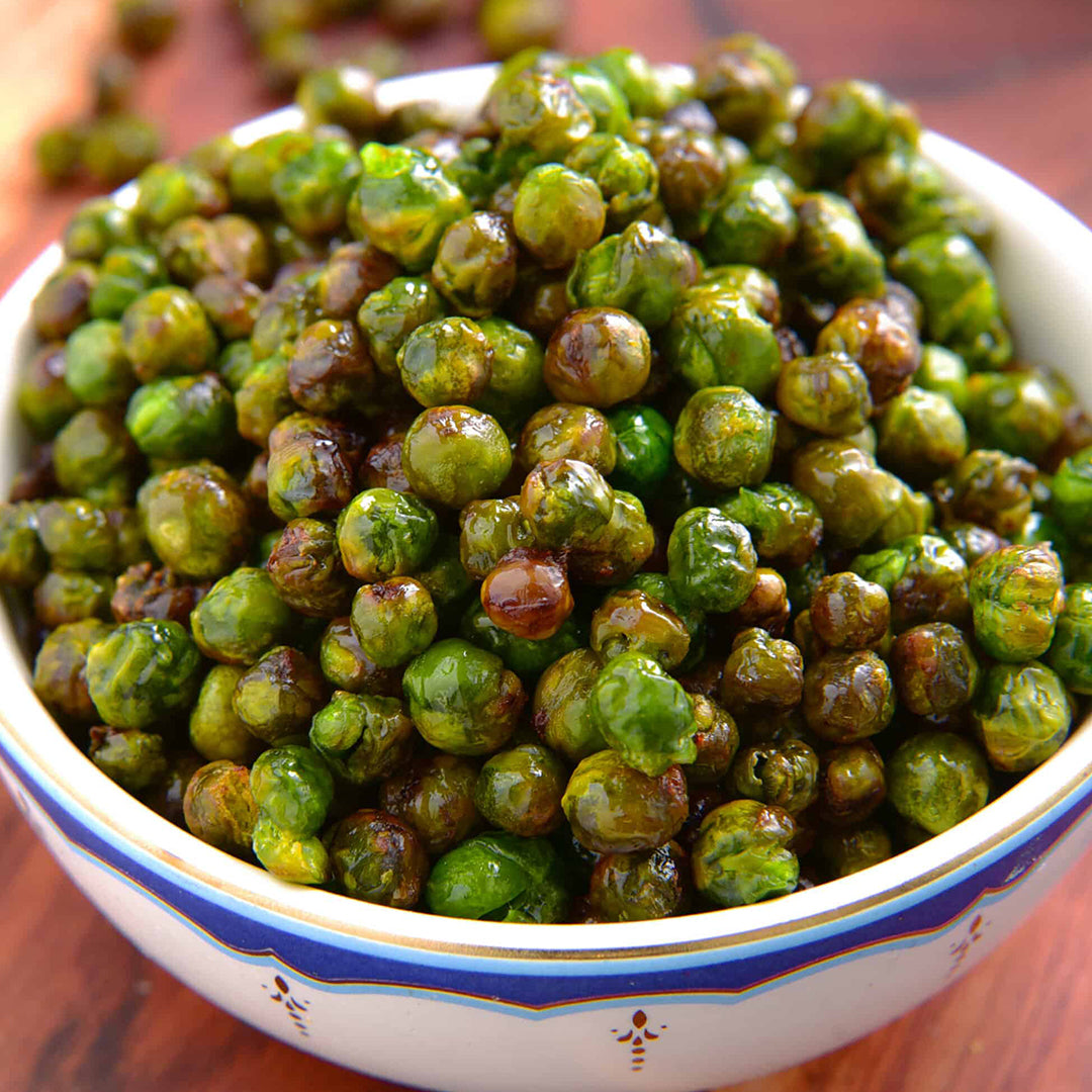 Hate Bhaja Green Masala Matar (Chatpata Matar)