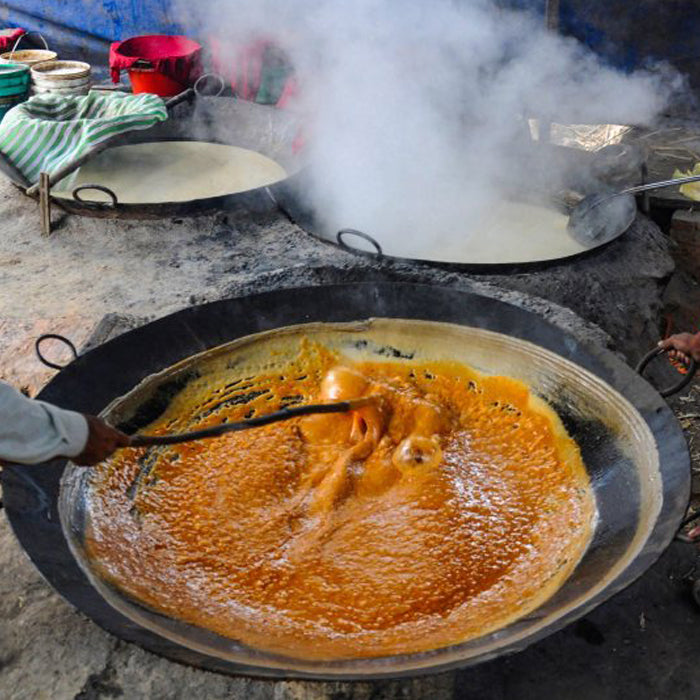 Pure Akher Gur / Semi Liquid Sugarcane Jaggery