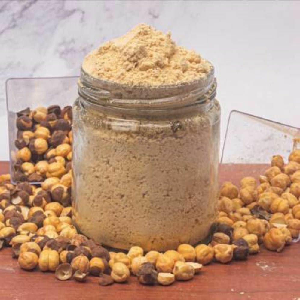 Premium Chickpea/Channa/Chola Sattu (With Skin/Chilka) Powder